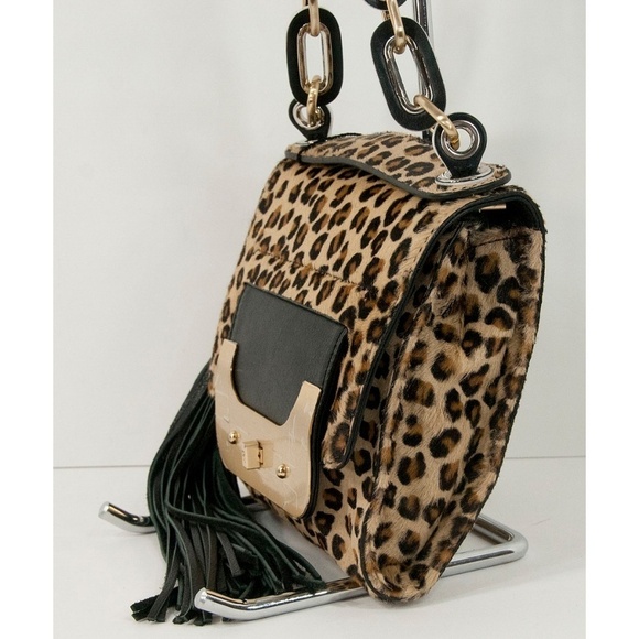 Diane Von Furstenberg Leopard Bon Bon Harper Bag - Picture 4 of 8